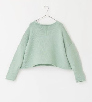 画像1: Veritecoeur　 ロール/N プルオーバー　MINT GREEN　　サイズ；F (1)