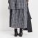 画像2: Veritecoeur　バレルスカート  NAVY CHECK　  サイズ；F (2)