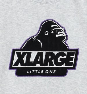 画像4: XLARGE KIDS　　OGパッチトレーナー 　85；TOP・グレー (4)