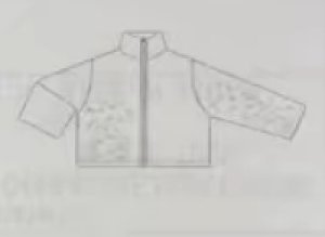 画像1: denicher カーリーファーZIP UP ブルゾン　 カラー；GRAY　サイズ；F　　 (1)