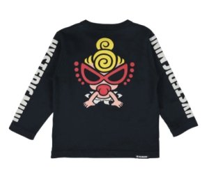 画像2: MY FIRST HYSTERIC MINI    SAY HI! TO POP UP MINI 長袖Tシャツ　　10；ブラック (2)