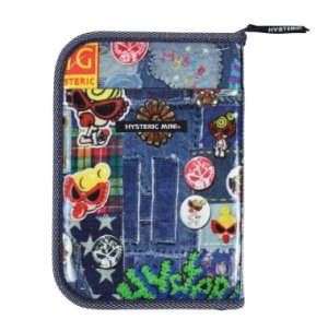 画像1: MY FIRST HYSTERIC　DENIM FREAK 総柄 Viscotex マルチケース　　49；インディゴ (1)
