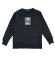 画像1: MY FIRST HYSTERIC MINI    Sスパンコール BOX LOGO 長袖Tシャツ　　10；ブラック (1)