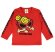 画像1: MY FIRST HYSTERIC MINI    SAY HI! TO POP UP MINI 長袖Tシャツ　　20；レッド (1)
