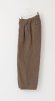 画像1: Veritecoeur　カーブパンツ　KHAKI BROWN　　サイズ；F (1)