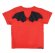 画像2: MY FIRST HYSTERIC MINI 　 DEVILKIN 羽付き 半袖Tシャツ　　20；レッド　サイズ；90 (2)