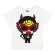 画像1: MY FIRST HYSTERIC MINI 　 DEVILKIN 羽付き 半袖Tシャツ　　00；ホワイト　サイズ；90 (1)