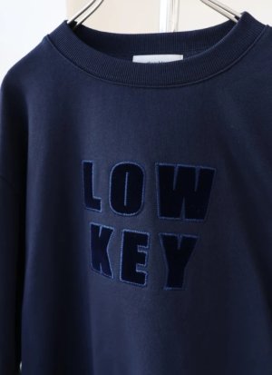 画像2: doux bleu　LOWKEY スウェット　55；ネイビー　サイズ；FREE (2)
