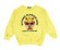 画像1: HYSTERIC MINI 　PLUMP LITTLE BEE 裏毛トレーナー　　61；レモンイエロー (1)