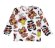 画像2: MY FIRST HYSTERIC MINI 　PLUMP MINI総柄 長袖Tシャツ　　04；ホワイト系 (2)