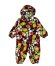 画像1: HYSTERIC MINI 　MINI 総柄 マイクロフリース カバーオール　　14；ブラック系　　サイズFREE(70‐80cm) (1)