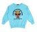 画像1: HYSTERIC MINI 　PLUMP LITTLE BEE 裏毛トレーナー　　40；ブルー (1)