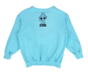 画像2: HYSTERIC MINI 　PLUMP LITTLE BEE 裏毛トレーナー　　40；ブルー (2)