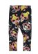 画像1: HYSTERIC MINI 　PLUMP MINI 総柄 10分丈レギンス　　14；ブラック系 (1)