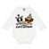 画像1: MY FIRST HYSTERIC MINI 　HAPPY BIRTHDAY TO YOU 長袖ロンパース 　00；ホワイト (1)
