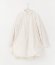 画像1: Veritecoeur　バックギャザーロングシャツ　IVORY　　サイズ；F (1)