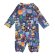 画像3: MY FIRST HYSTERIC MINI 　DENIM FREAK 総柄 Viscotex 2WAYALL　　49；インディゴ　サイズ；FREE(60-70cm)  (3)