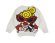 画像2: HYSTERIC MINI 　LITTLE SWING WITH J 裏毛トレーナー　　16；オートミール　　サイズ；100 (2)