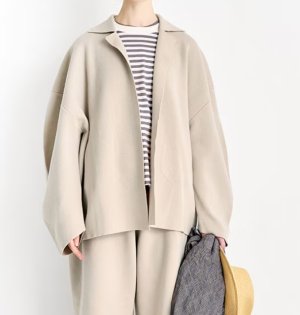 画像3: Veritecoeur　　ニットジャケット　　BEIGE　サイズ；F (3)
