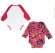 画像2: MY FIRST HYSTERIC MINI 　PLUMP MINI 長袖ロンパース セット　　29；ピンク系　　 (2)