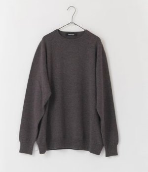 画像1: Veritecoeur　カシミアプルオーバー    BROWN    (1)