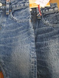 画像1: ☆DENIM DUNGAREE　12ozデニム　5P　LPN　 4；紺　　サイズ；BS（80）