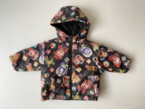 画像8: 50%off JAM　リバーシブル総柄ジャケット　　カーキ　　サイズ；120 (8)