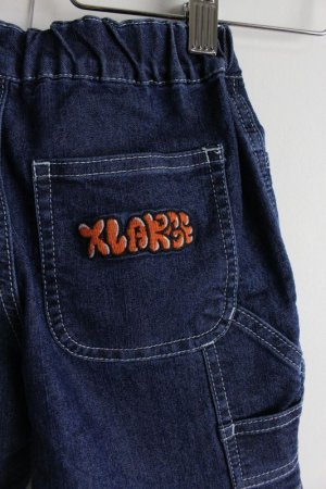 画像5: 30%off XLARGE KIDS  ペインターショーツ　50；紺 (5)