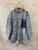 画像1: AULA AILA（アウラ アイラ）　 GRAFFITI DENIM SHIRT 　　サイズ；0 (1)