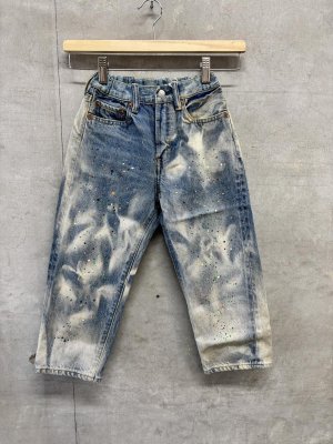 画像1: 2026秋冬 　DENIMDUNGAREE　 12ozHOME MADEデニム ペンキヨゴシ 5P LPN　　44；ライトブルー (1)