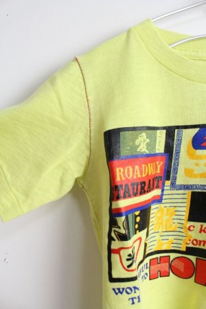 画像2: 50%off 春夏　GTH　テンジク ツーリスト TEE　10；黄　サイズ；110 (2)