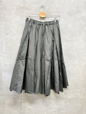 画像3: nunuforme 　 プリーツパンツ　　チャコール (3)