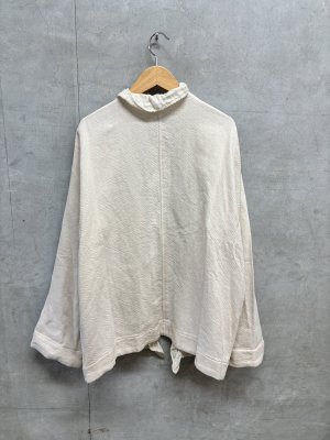 画像3: ヴァンブラン vent blanc　トリプルヤーン*スラブガーゼフリルカーディガン　　ナチュラル　　サイズ；F　 (3)