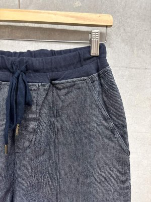 画像2: ヴァンブラン vent blanc　　vb コンビネーションデザインパンツ　INDIGO　　サイズ；F　 (2)