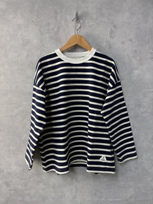 画像1: 2025   快晴堂　ボーダーTシャツ　2:ボーダー　 (1)
