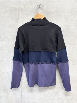画像3: nunuforme 　ハイネックメローT　　　NAVY (3)