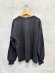 画像3: nunuforme 　ツイストロゴ ロングスリーブT　　　BLACK (3)