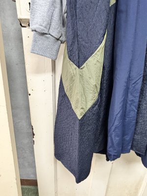 画像2: nunuforme 　ミックスワンピース　GRAY (2)
