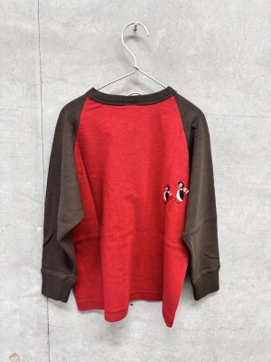 画像2: 2026秋冬 　DENIMDUNGAREE　　 テンジクPENGUIN L/S  TEE    55:DR (2)
