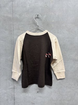 画像4: 2026秋冬 　DENIMDUNGAREE　　 テンジクPENGUIN L/S  TEE    2：黒 (4)