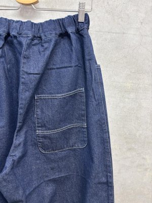 画像3: NAYURAL LAUNDRY  　oz デニムオーバルパンツ　　090；　　サイズ；2 (3)