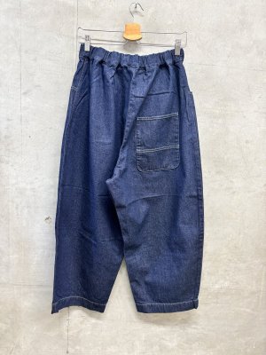 画像4: NAYURAL LAUNDRY  　oz デニムオーバルパンツ　　090；　　サイズ；2 (4)