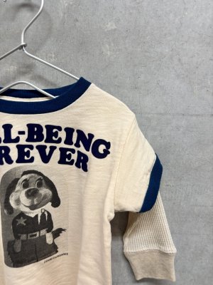 画像3: 2026秋冬 　DENIMDUNGAREE　　	  テンジク FOREVER レイヤード L/S TEE　　11；生成 (3)