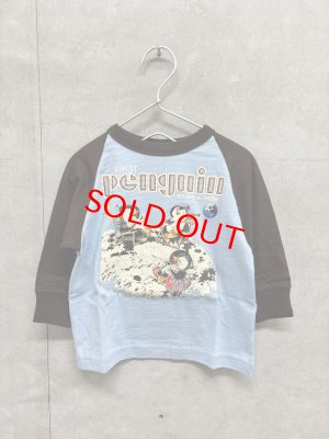 画像1: 2026秋冬 　DENIMDUNGAREE　　 テンジクPENGUIN L/S  TEE    44；ライトブルー　　サイズ；BM (1)
