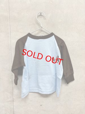 画像4: 2026秋冬 　DENIMDUNGAREE　　 テンジクPENGUIN L/S  TEE    44；ライトブルー　　サイズ；BM (4)