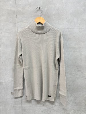 画像1: 2026秋冬　FITH  　ウォッシャブルKNITコットン長袖 タートル　　3；グレー (1)