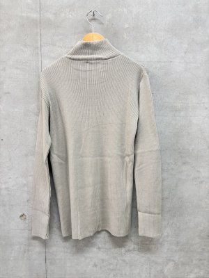 画像4: 2026秋冬　FITH  　ウォッシャブルKNITコットン長袖 タートル　　3；グレー (4)