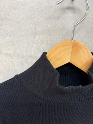 画像3: 2026秋冬　FITH  　ウォッシャブルKNITコットン長袖 タートル　　2；黒 (3)