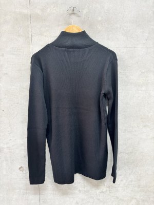 画像4: 2026秋冬　FITH  　ウォッシャブルKNITコットン長袖 タートル　　2；黒 (4)