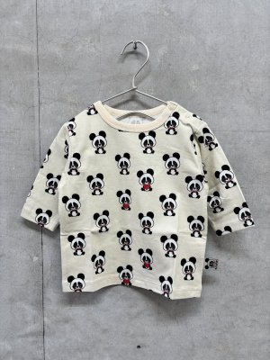 画像1: チェリッチュ　チェリッチュラブ五分袖丈Tシャツ　　WHITE　 (1)
